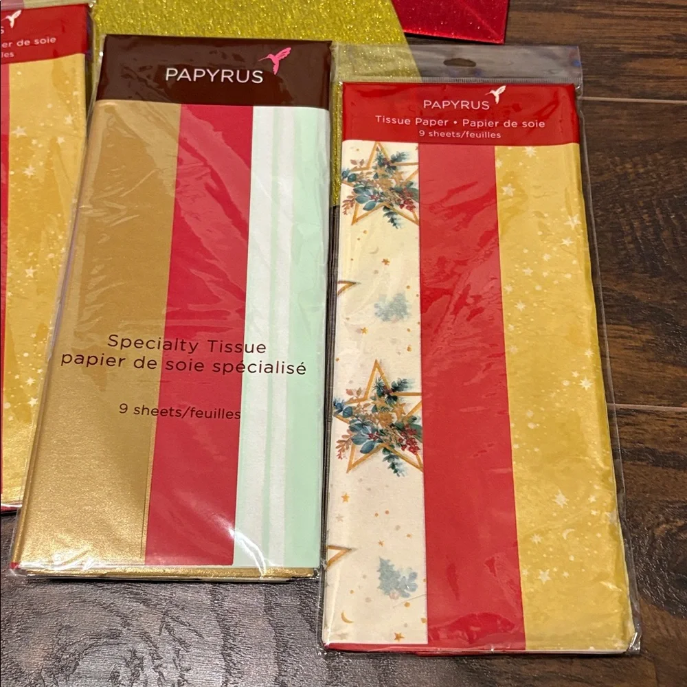 🆕Papyrus Christmas Gift Packaging Bundle, 7 Pieces